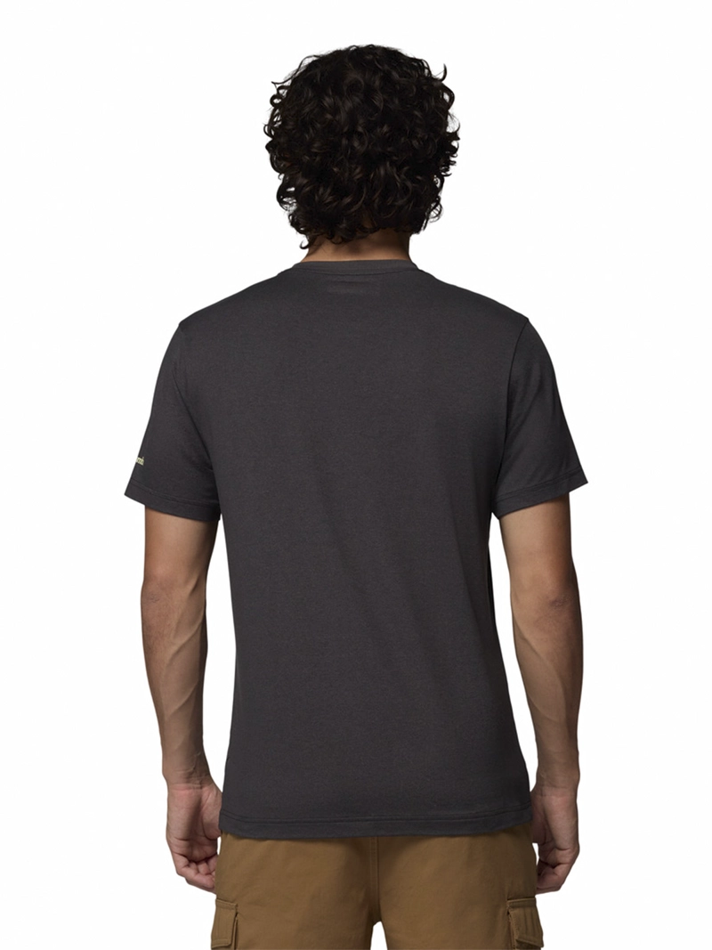POLERA RECYCLED HOMBRE PARSONS POINT SS NEGRO COLUMBIA - 5