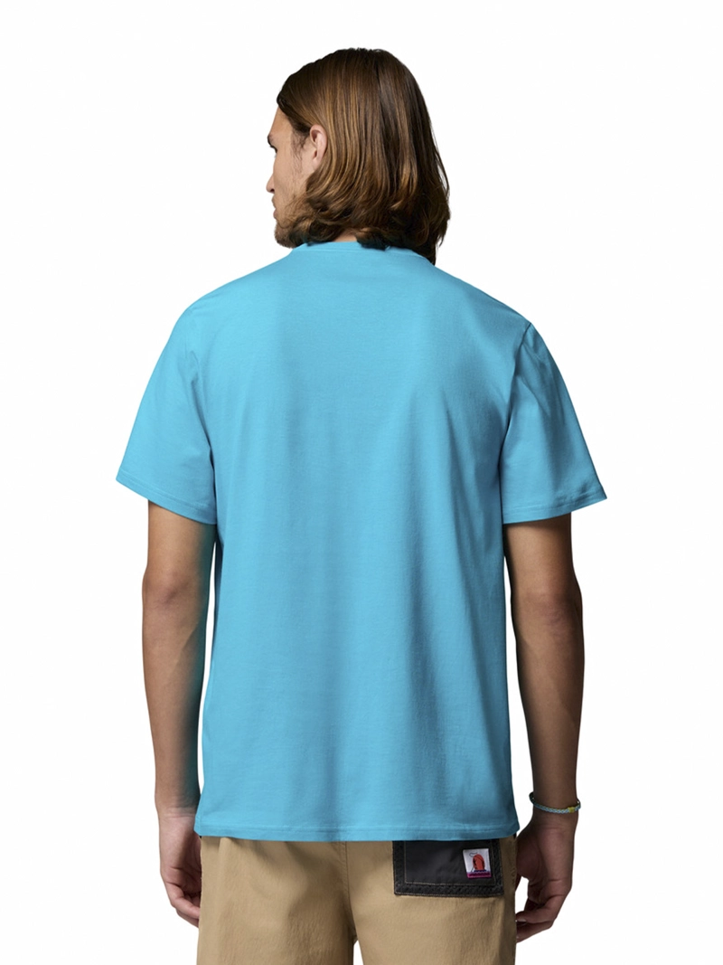 POLERA HOMBRE PFG SHIELD SS CELESTE COLUMBIA - 5
