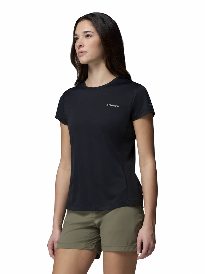 POLERA MUJER ZERO RULES LIGHT SS NEGRO COLUMBIA - 2