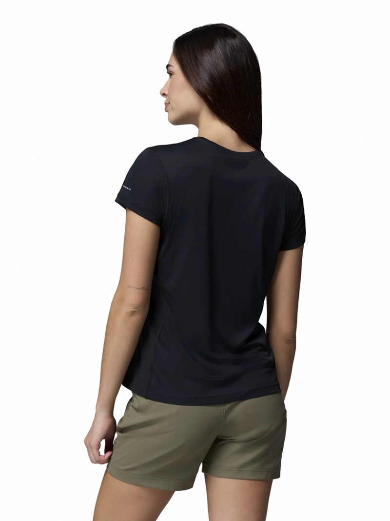 POLERA MUJER ZERO RULES LIGHT SS NEGRO COLUMBIA - 6