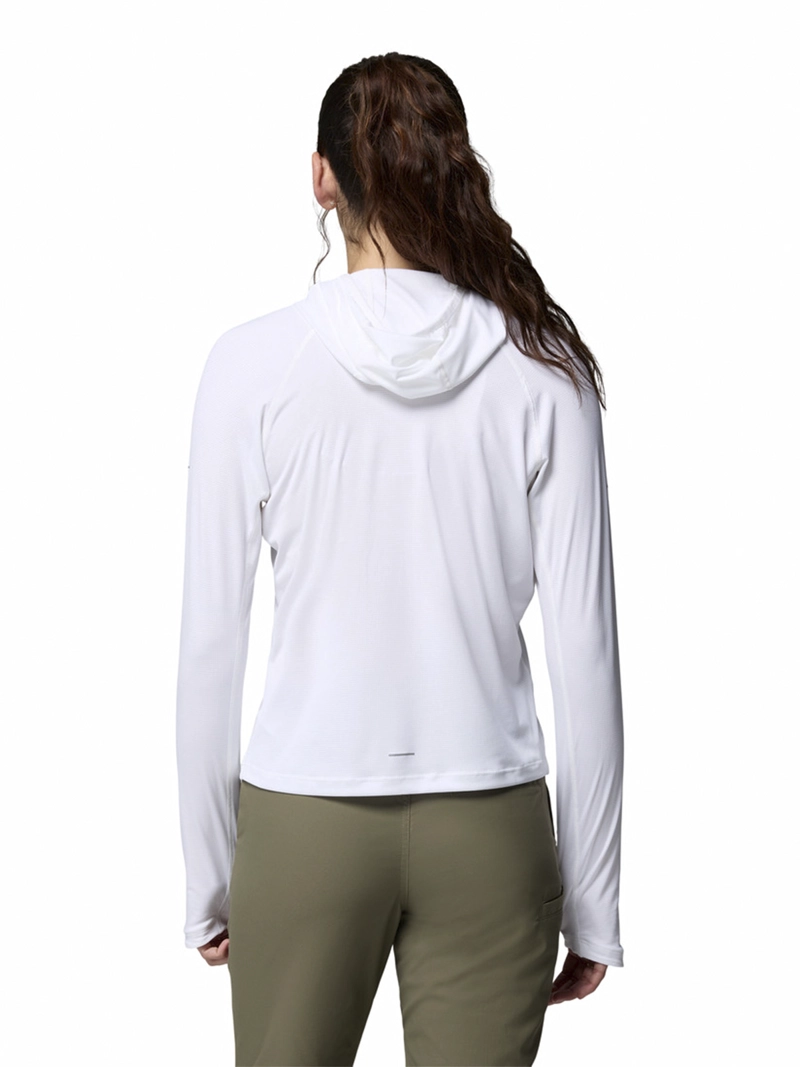 POLERA MANGA LARGA MUJER STEALTH SPRING BLANCO COLUMBIA - 6