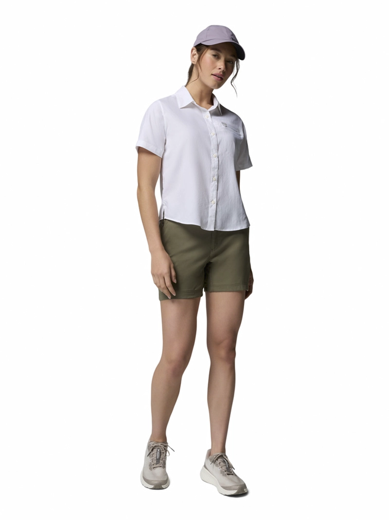BLUSA RECYCLED MUJER SILVER RID UTILITY BLANCO COLUMBIA - 7
