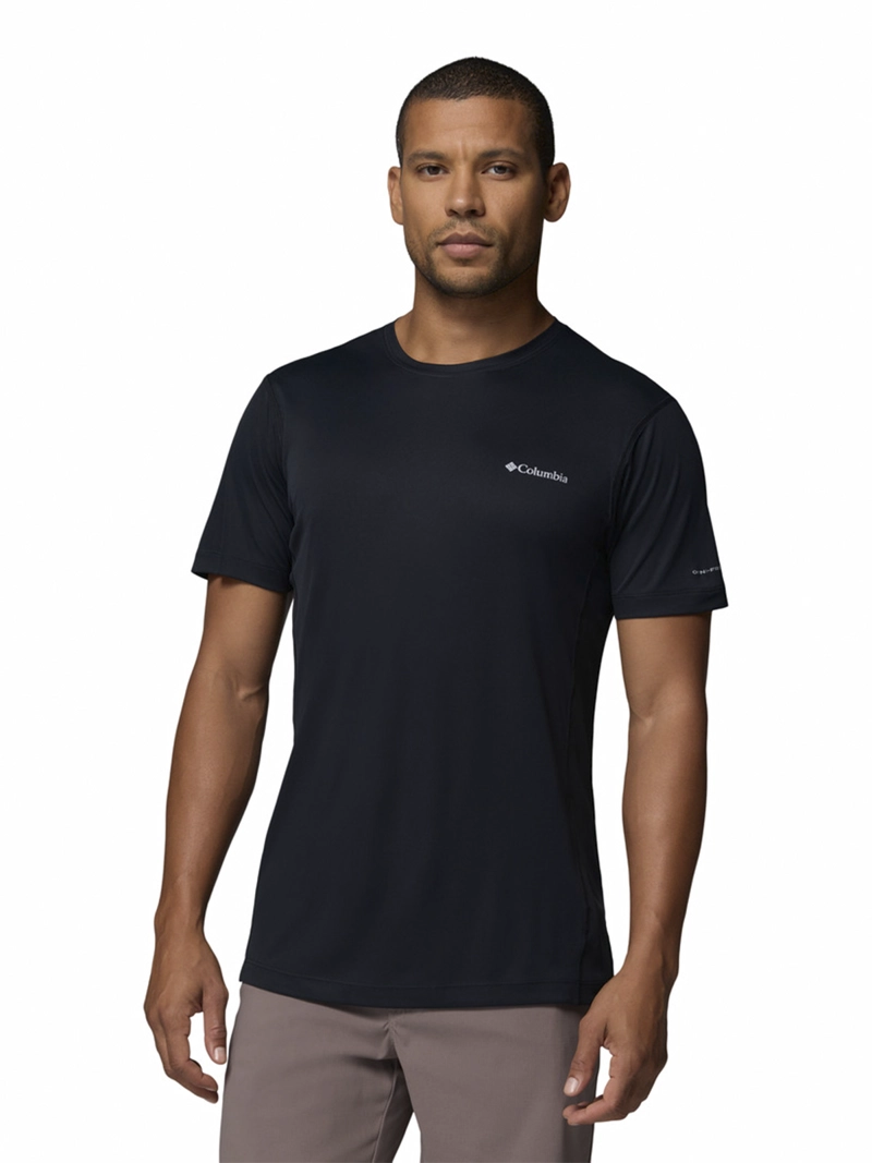 POLERA HOMBRE ZERO RULES LIGHT SS NEGRO COLUMBIA - 1