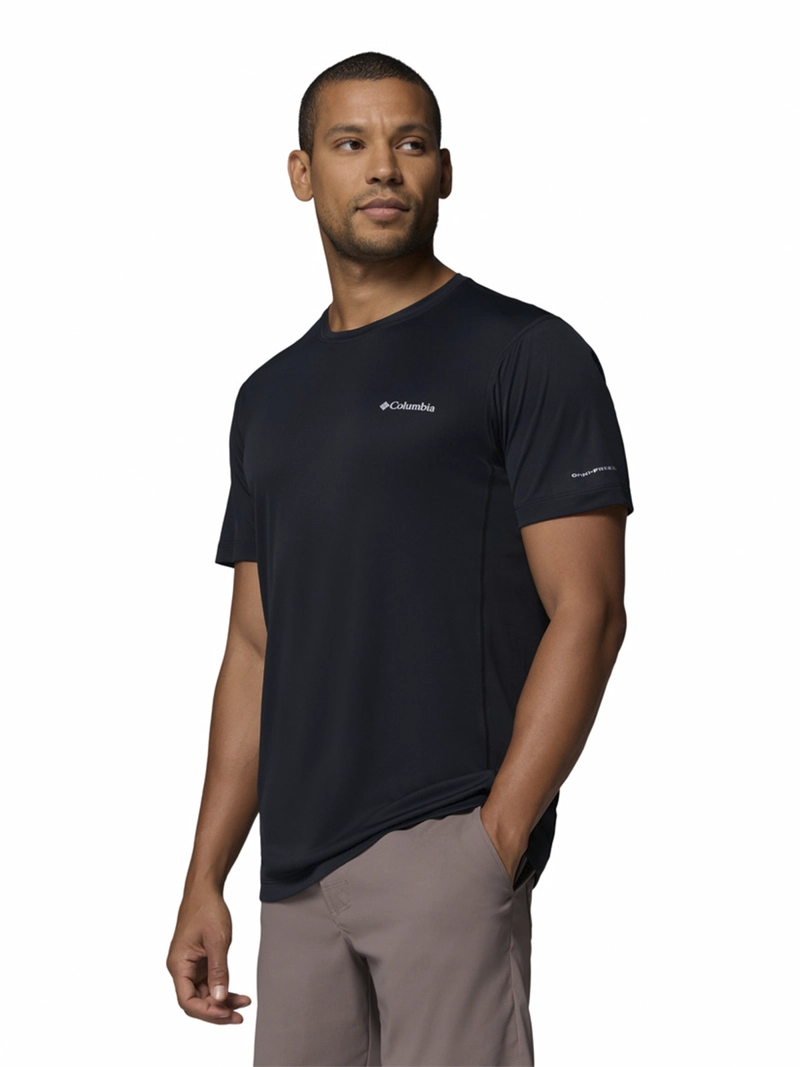 POLERA HOMBRE ZERO RULES LIGHT SS NEGRO COLUMBIA - 2