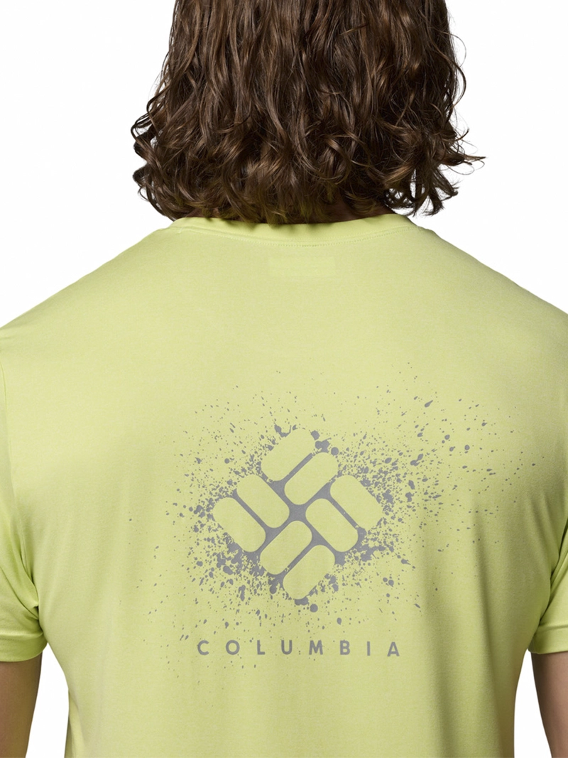 POLERA HOMBRE PARSONS POINT S BACK AMARILLO COLUMBIA - 5
