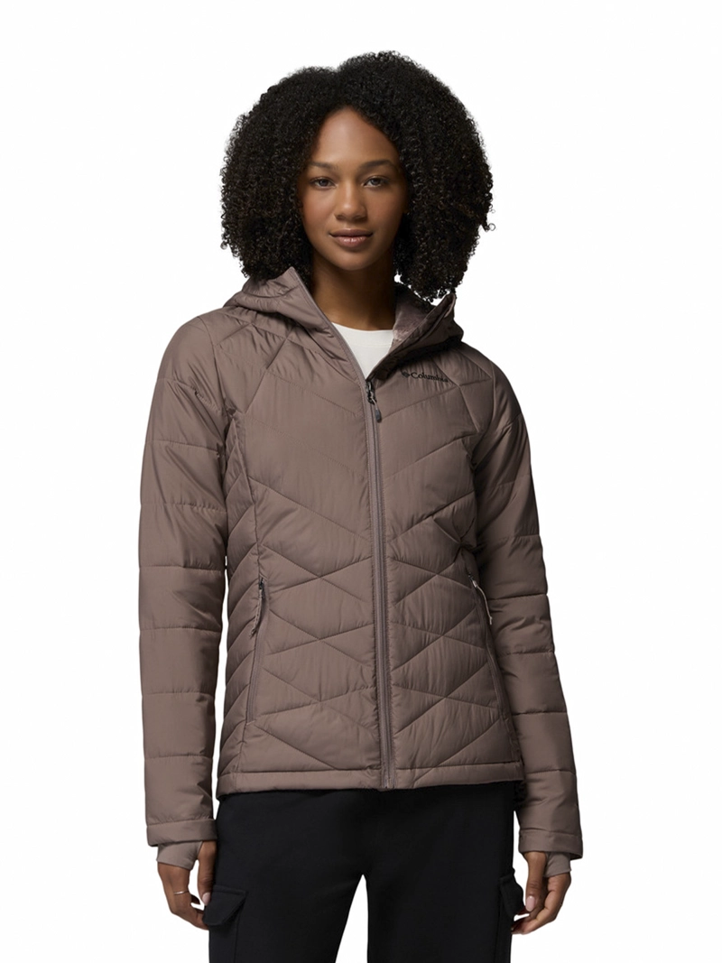 PARKA MUJER HEAVENLY HDD JACKET GRIS COLUMBIA S
