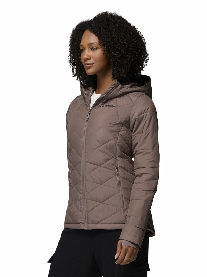 PARKA MUJER HEAVENLY HDD JACKET GRIS COLUMBIA - 2