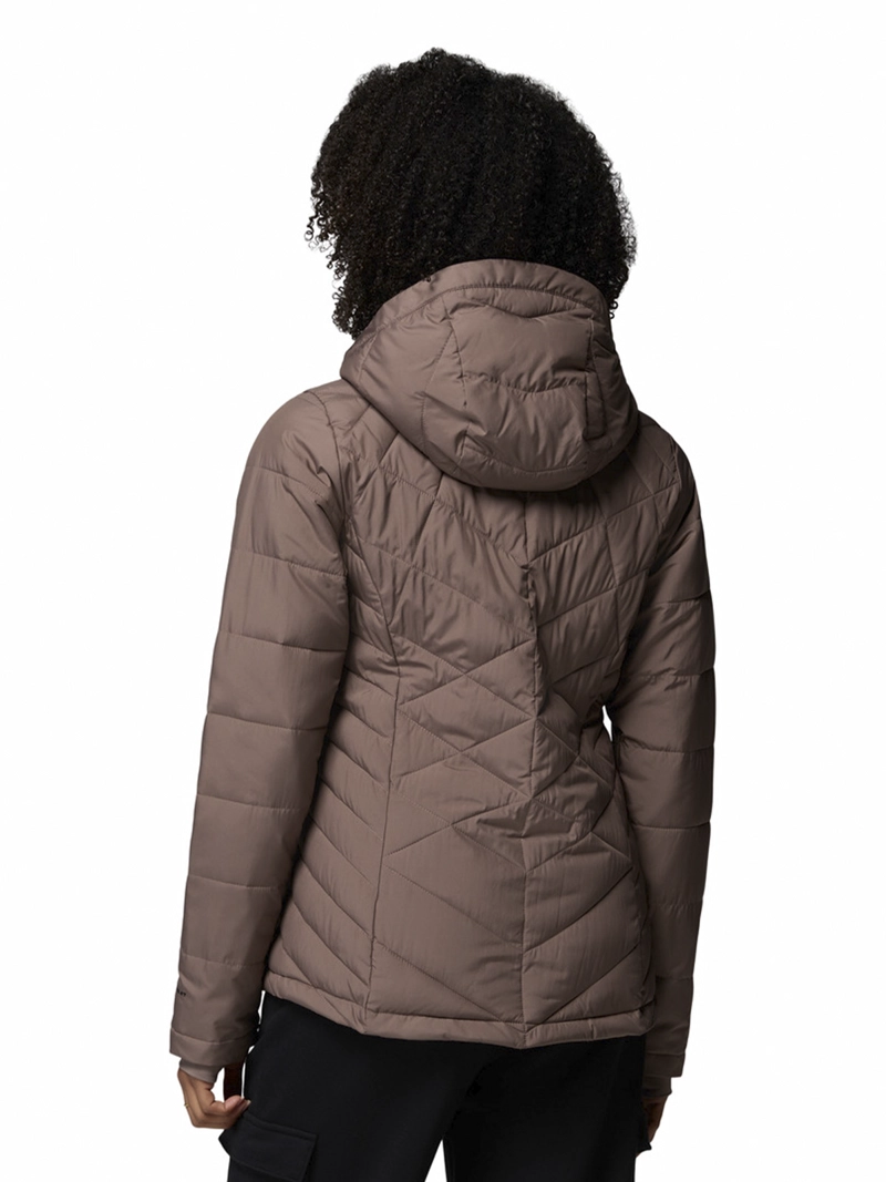 PARKA MUJER HEAVENLY HDD JACKET GRIS COLUMBIA - 8