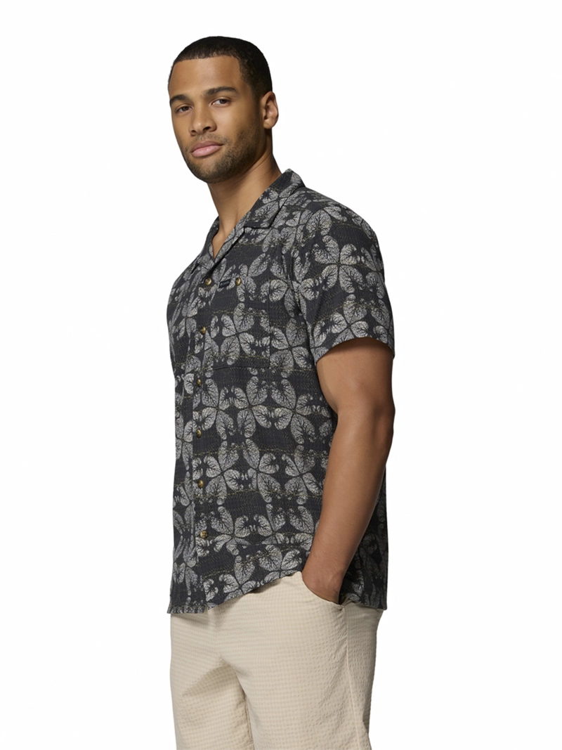 CAMISA HOMBRE UTILIZER PRINT SHIRT GRIS COLUMBIA - 2
