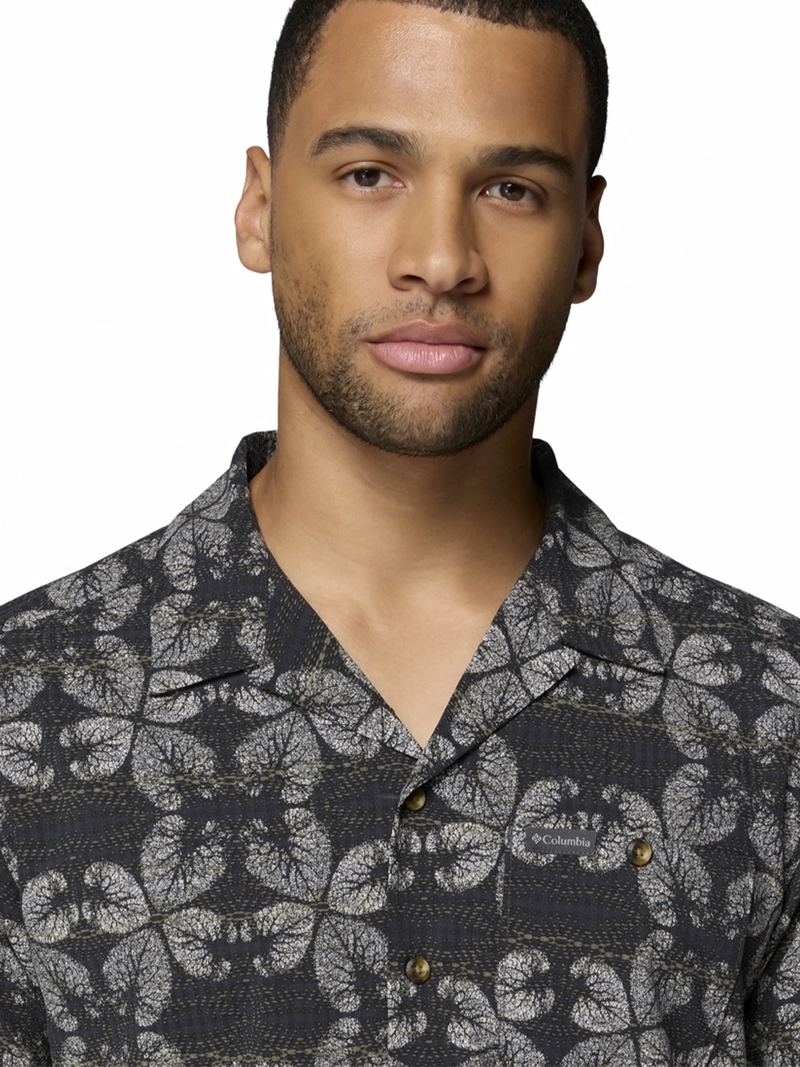 CAMISA HOMBRE UTILIZER PRINT SHIRT GRIS COLUMBIA - 4