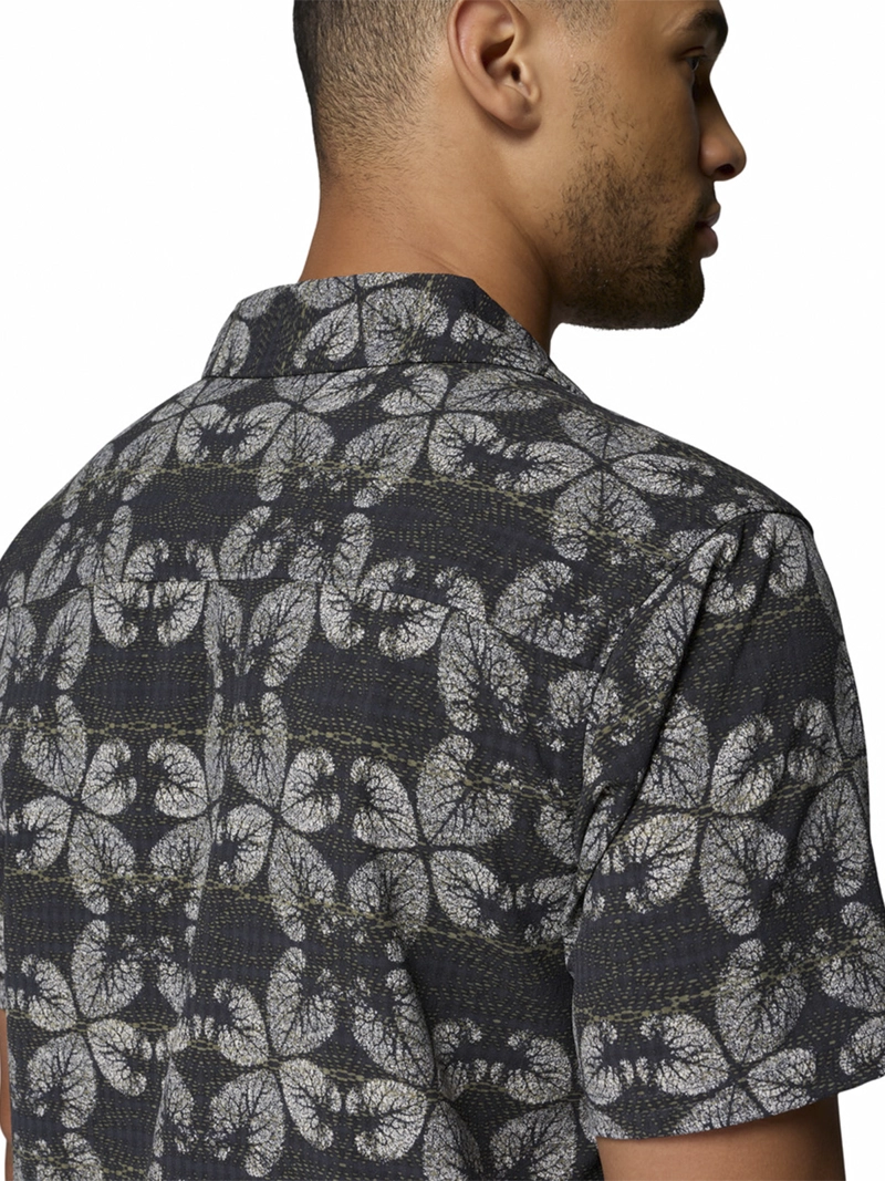 CAMISA HOMBRE UTILIZER PRINT SHIRT GRIS COLUMBIA - 5