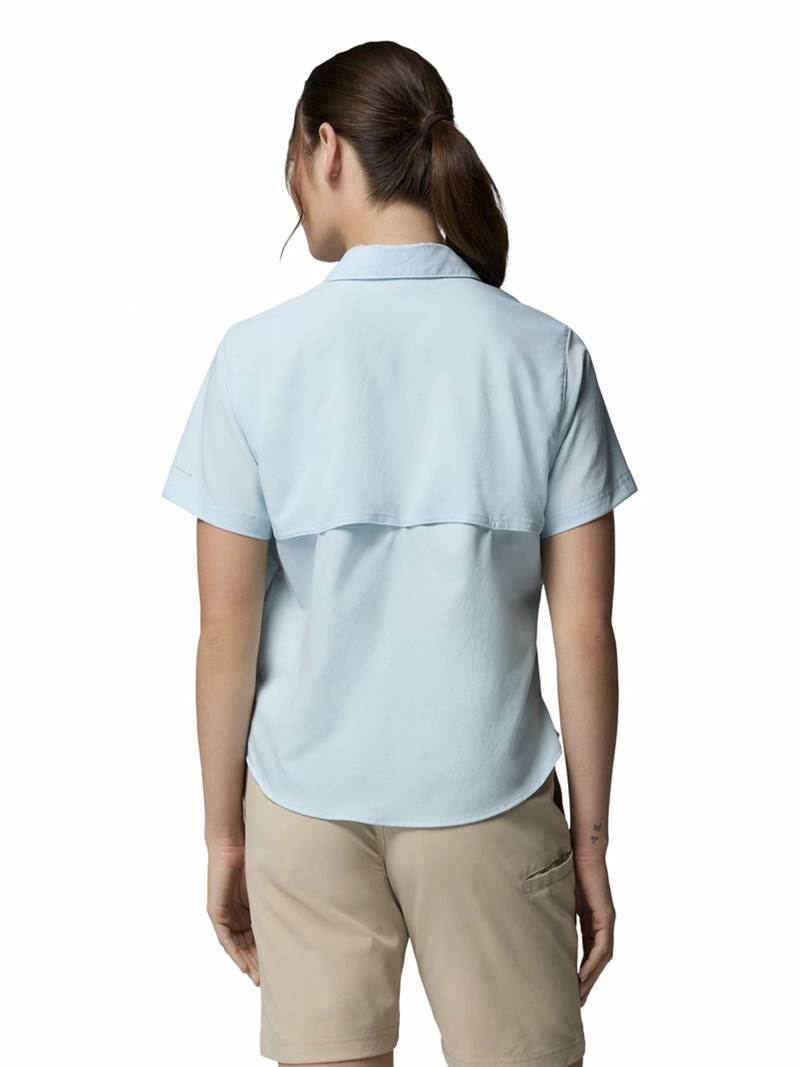 BLUSA MUJER SILVER RID UTILITY CELESTE COLUMBIA - 6