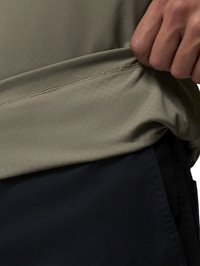 POLERA HOMBRE ZERO RULES LIGHT SS VERDE COLUMBIA - 5