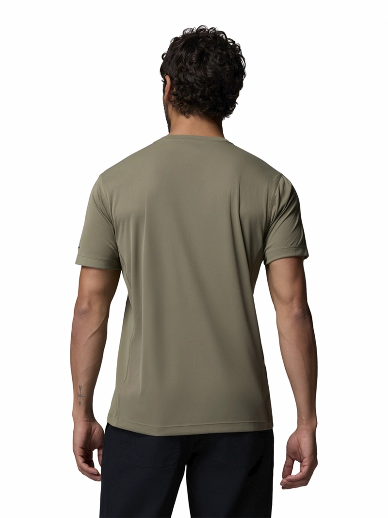 POLERA HOMBRE ZERO RULES LIGHT SS VERDE COLUMBIA - 6