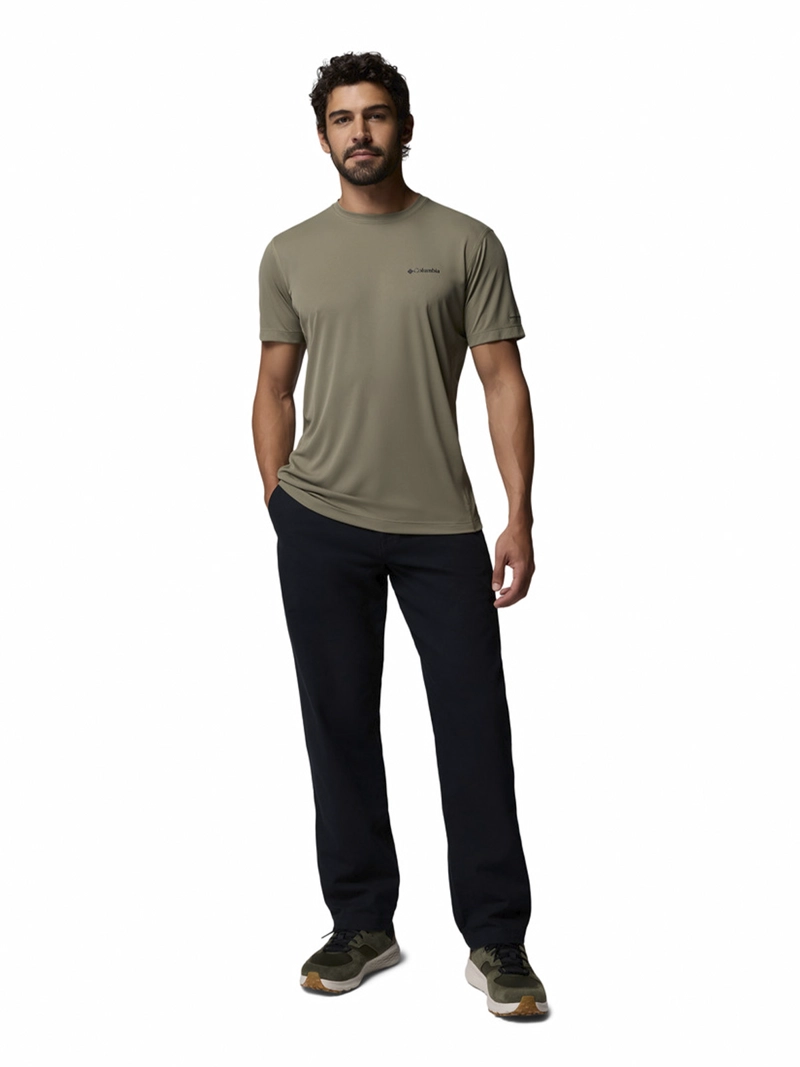 POLERA HOMBRE ZERO RULES LIGHT SS VERDE COLUMBIA - 7