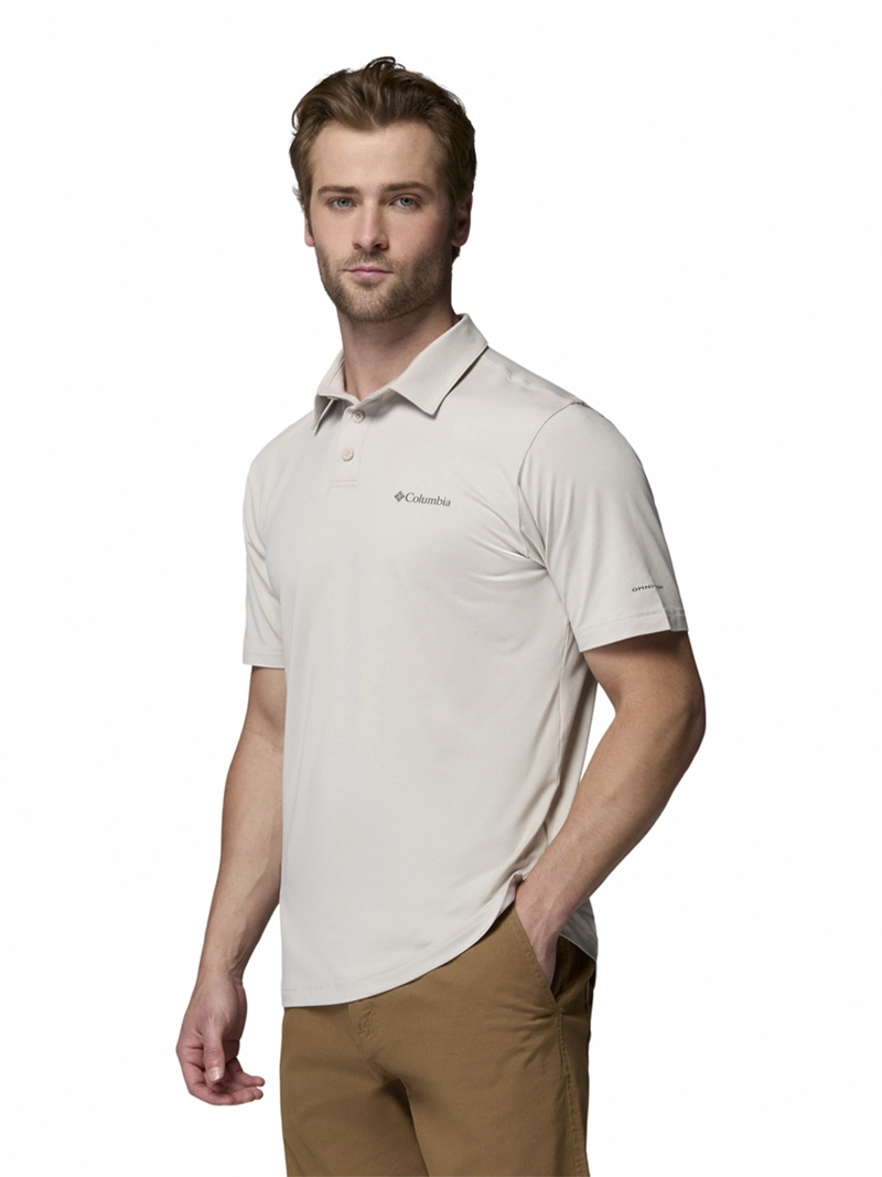 POLERA RECYCLED HOMBRE PARSONS POINT POLO GRIS COLUMBIA - 2