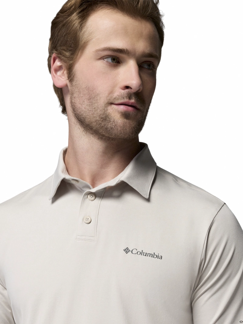 POLERA RECYCLED HOMBRE PARSONS POINT POLO GRIS COLUMBIA - 4