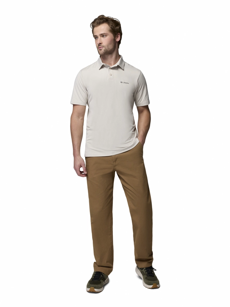 POLERA RECYCLED HOMBRE PARSONS POINT POLO GRIS COLUMBIA - 6