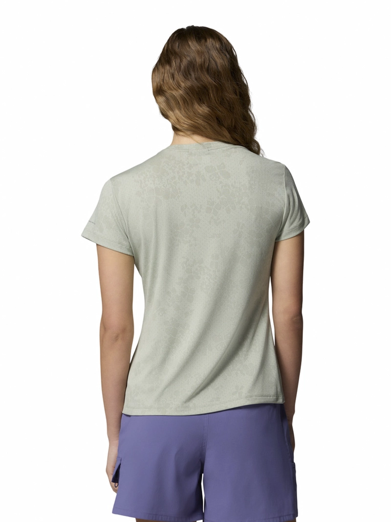 POLERA MUJER BLUEBIRD CANYON II BEIGE COLUMBIA - 5