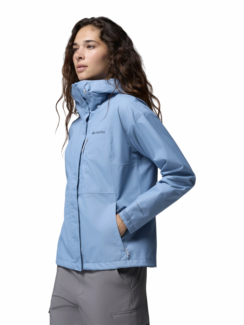 CORTAVIENTO MUJER HIKEBOUND II JACKET AZUL COLUMBIA - 2