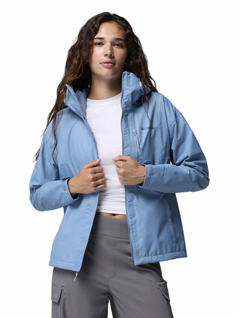 CORTAVIENTO MUJER HIKEBOUND II JACKET AZUL COLUMBIA - 4