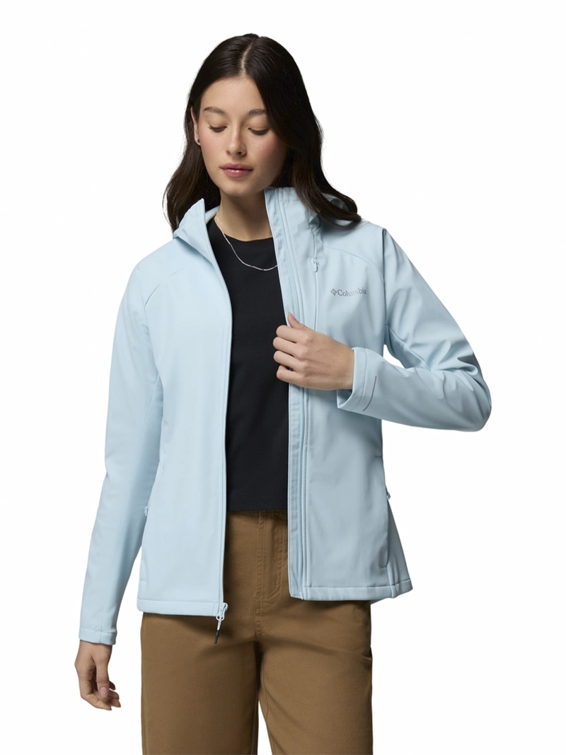 SOFTSHELL MUJER TRAILBORNE SOFTSHELL CELESTE COLUMBIA - 2