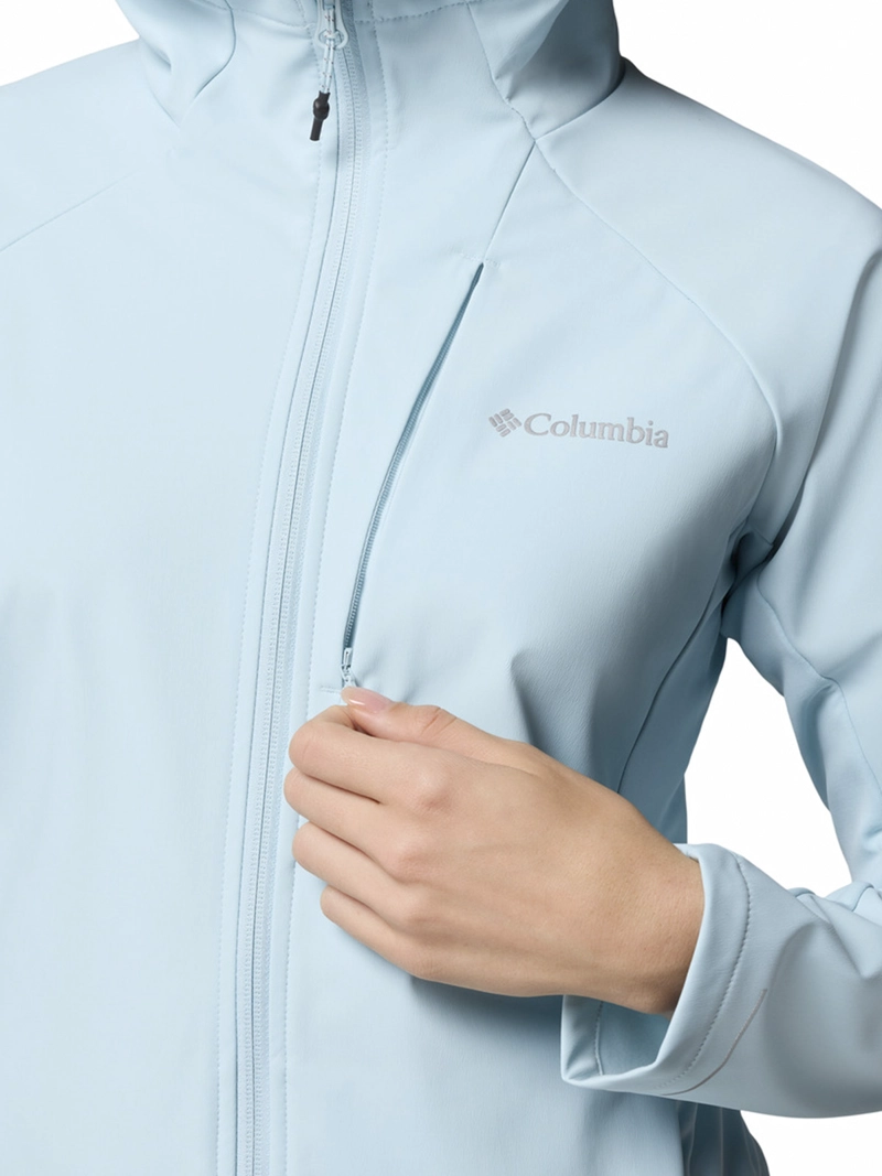SOFTSHELL MUJER TRAILBORNE SOFTSHELL CELESTE COLUMBIA - 7