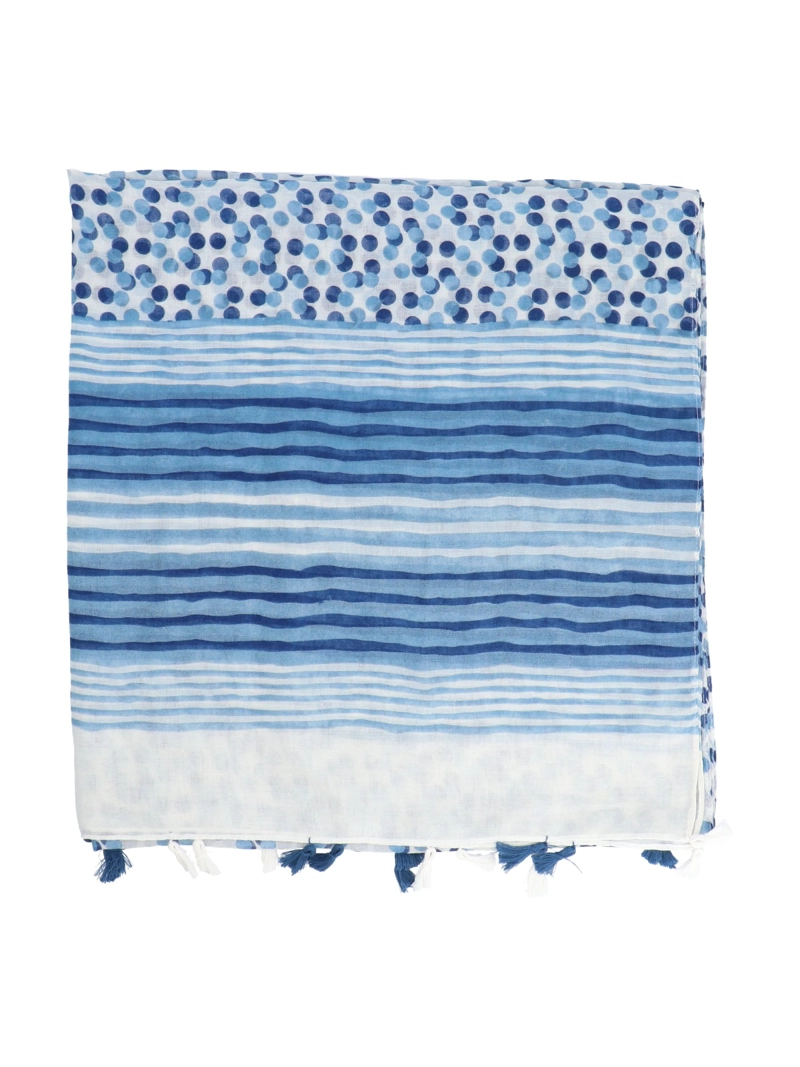 PAÑUELO MUJER DOT SCARF AZUL AZALEIA - 2