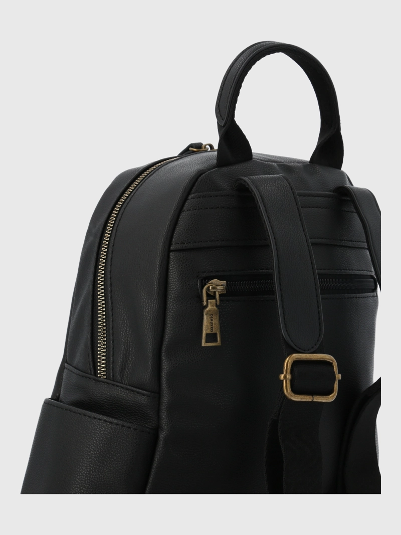 MOCHILA MUJER HILA BACKPACK NEGRO AZALEIA - 4