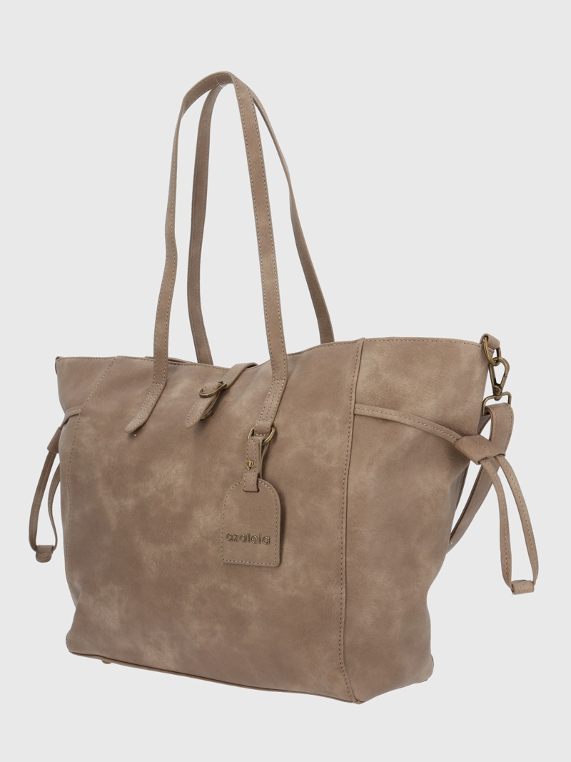 CARTERA MUJER JUSTINA TOTE TAUPE AZALEIA - 2