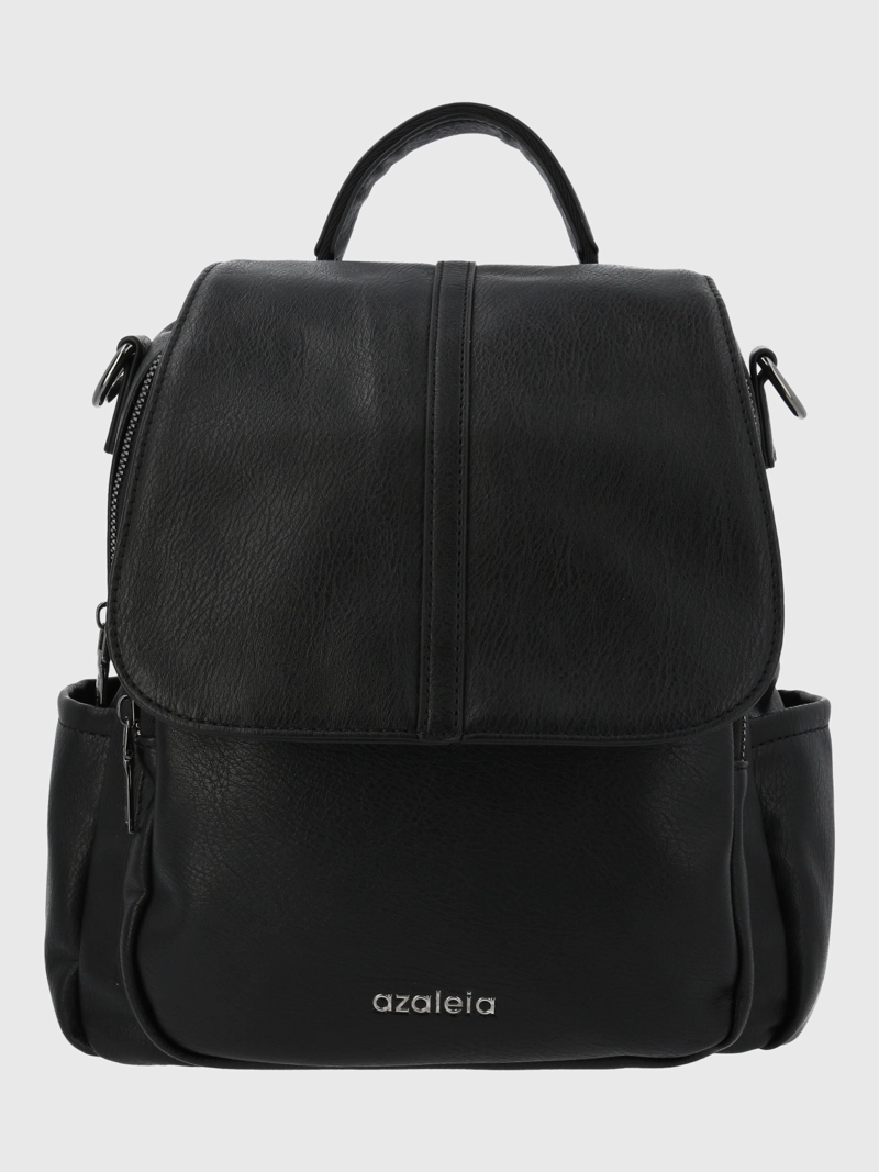 MOCHILA MUJER JUSTINA BACK NEGRO AZALEIA - 1