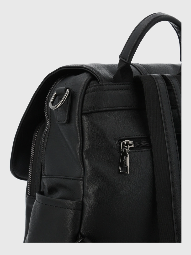 MOCHILA MUJER JUSTINA BACK NEGRO AZALEIA - 5