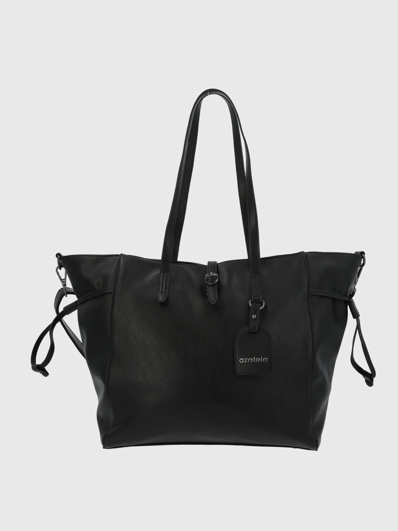 CARTERA MUJER JUSTINA TOTE NEGRO AZALEIA - 1