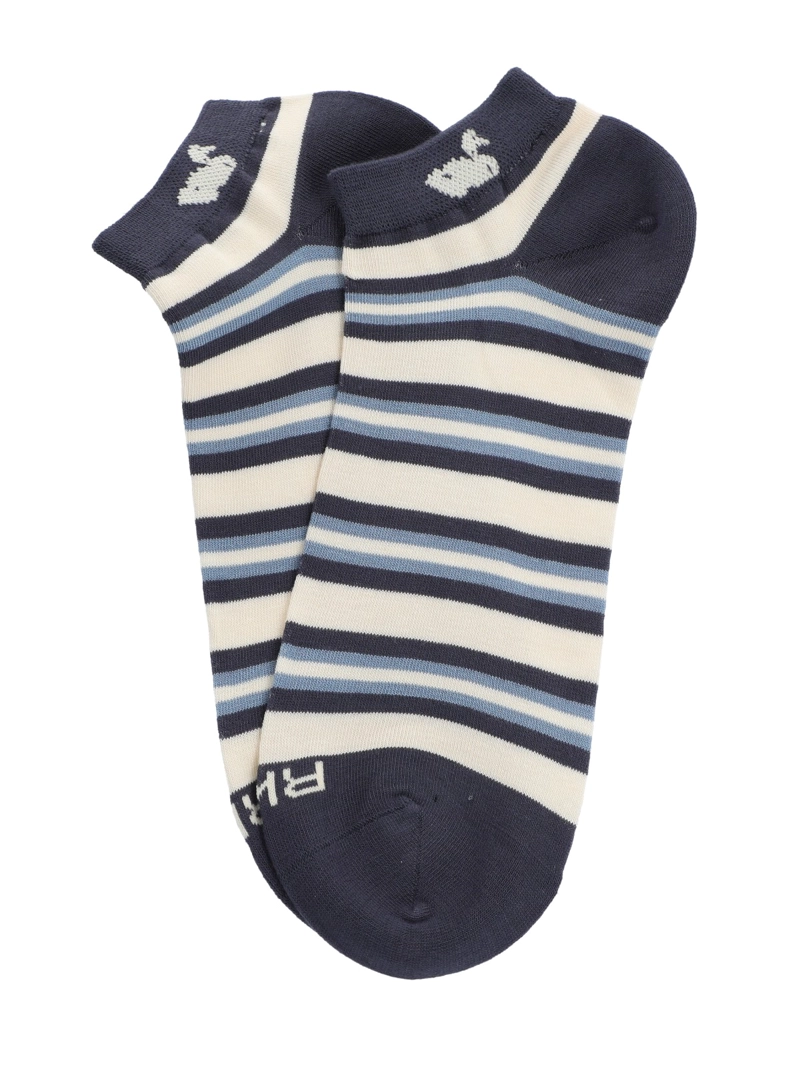 Calcetín Bambú Hombre Ped Stripes Azul Rockford - 3