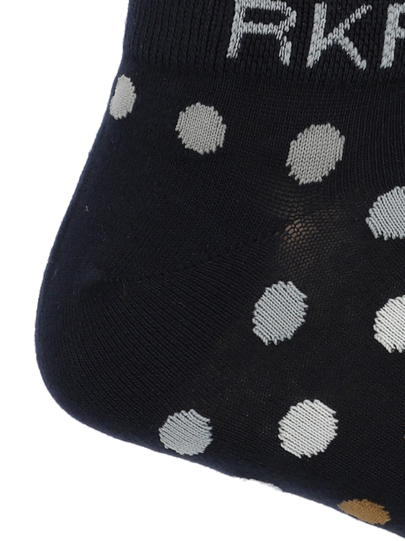 Calcetín Bambú Hombre Ped Dots Azul Rockford - 2