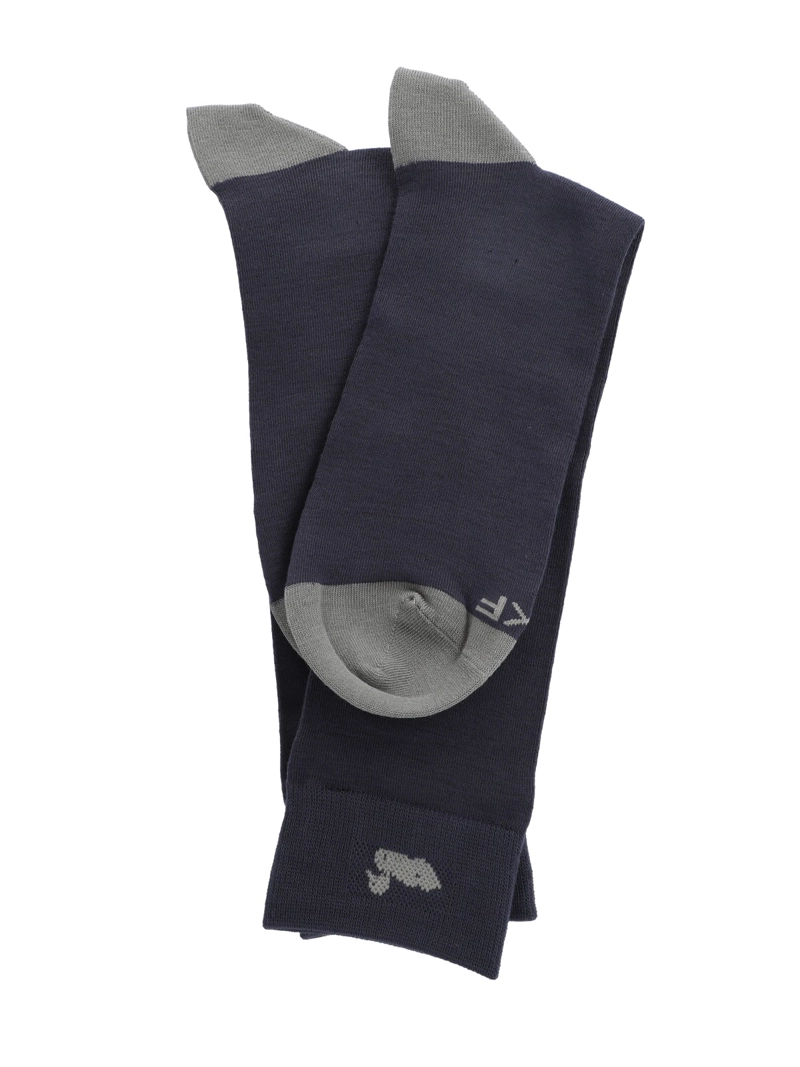 Calcetín Bambú Hombre Lg Simple Azul Rockford - 3