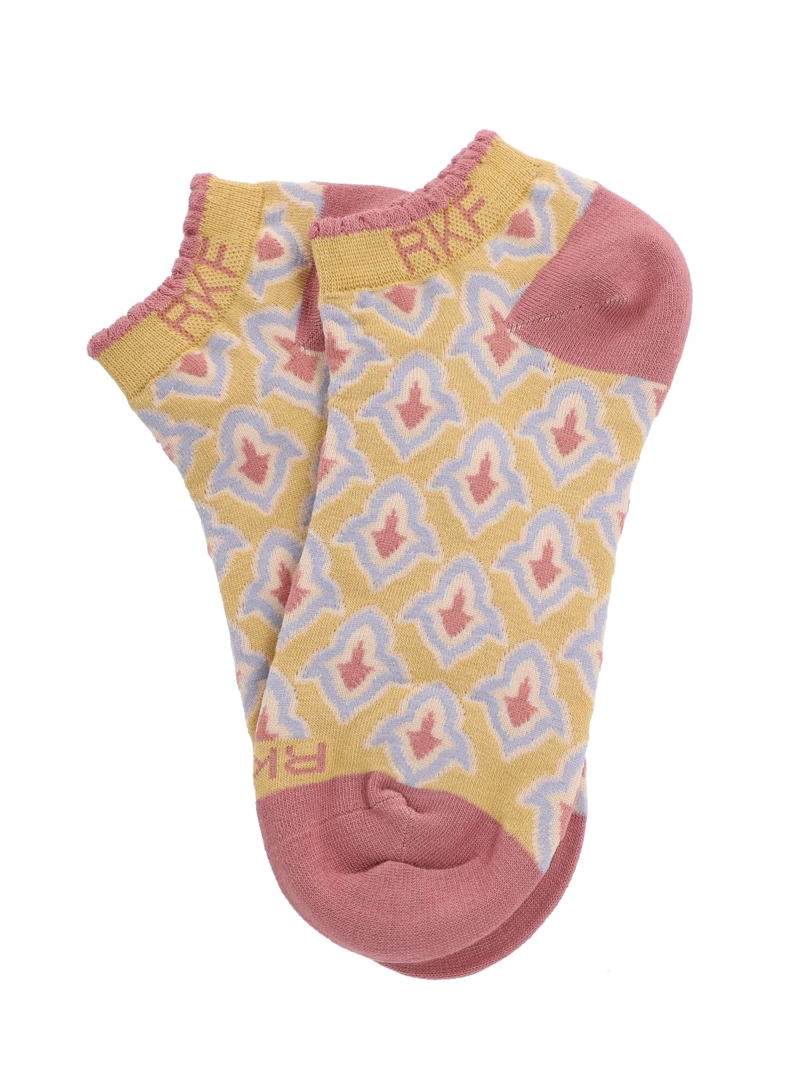 Calcetín Bambú Mujer Ped St Tiles Amarillo Rockford - 3