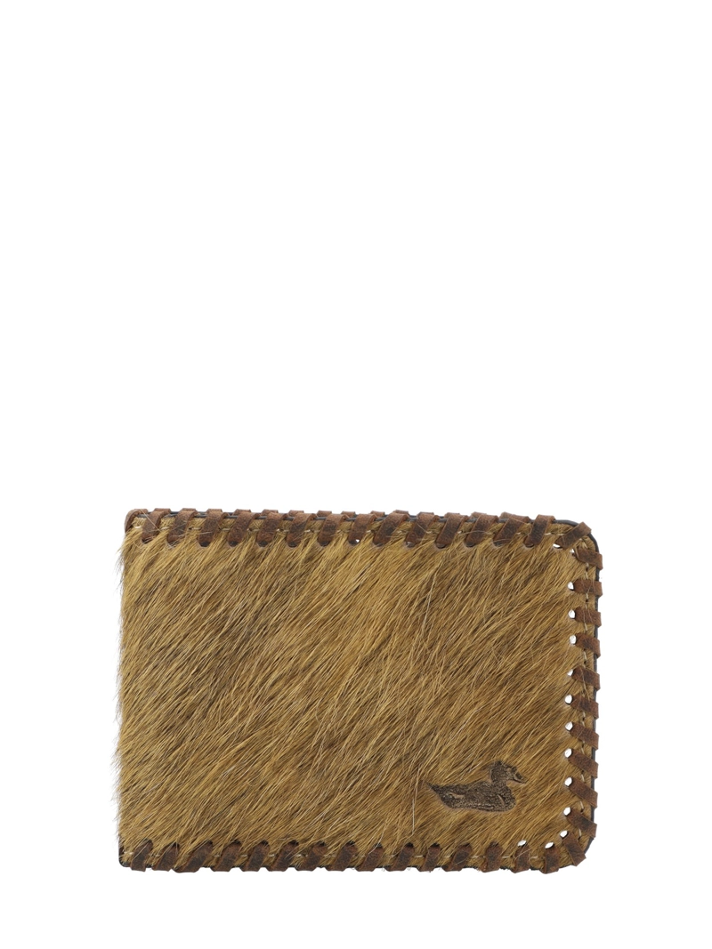 BILLETERA CUERO MUJER SZ HAIR BIFOLD CAFE  ROCKFORD - 1