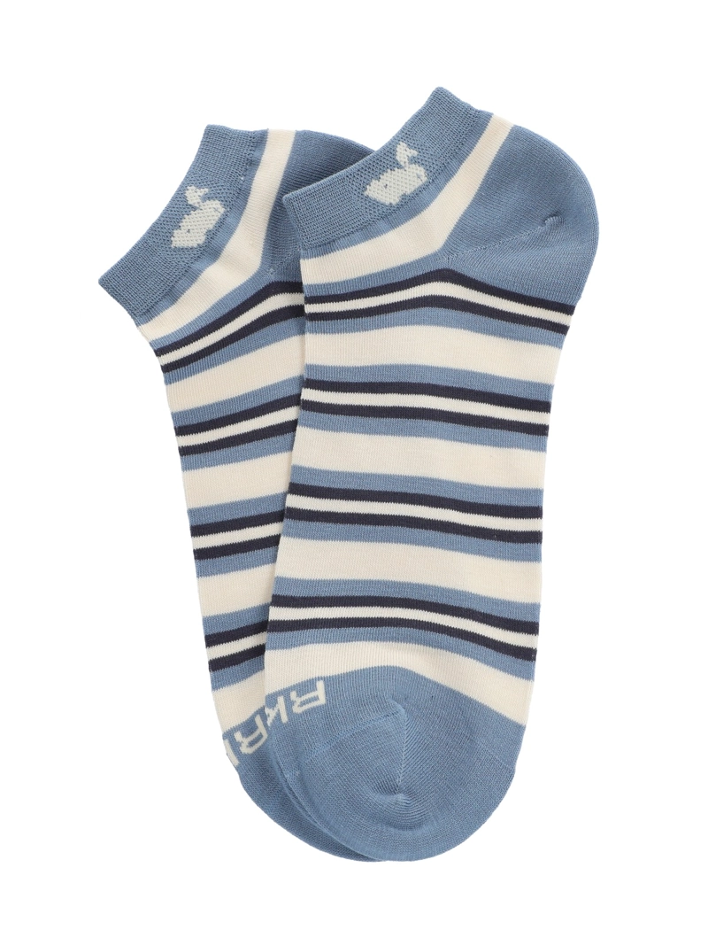 Calcetín Bambú Hombre Ped Stripes Crema Rockford - 3