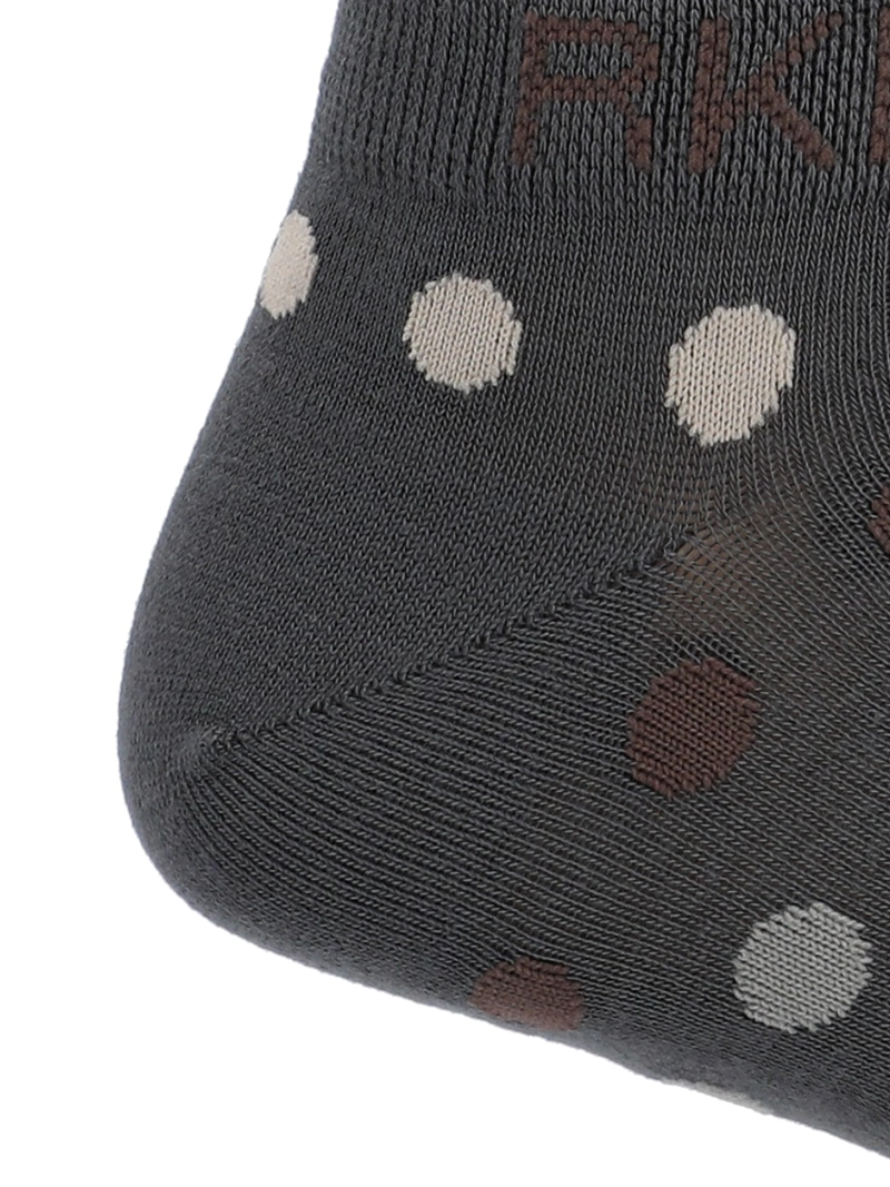 Calcetín Bambú Hombre Ped Dots Gris Rockford - 2
