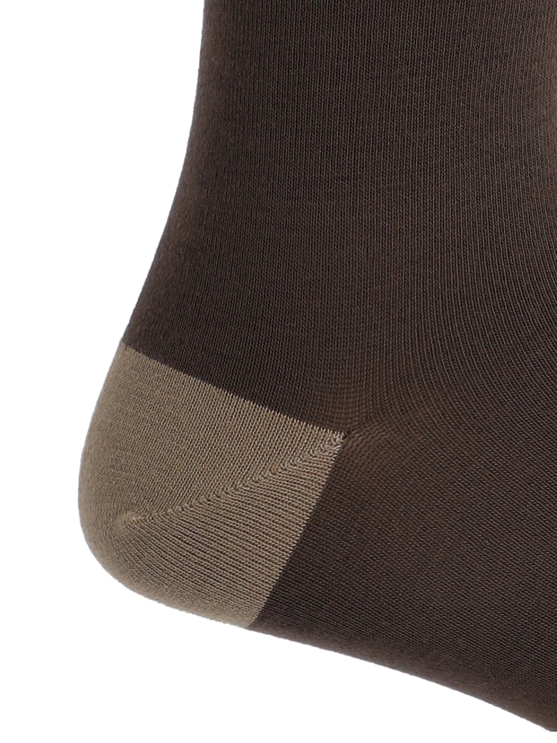 Calcetín Bambú Hombre Lg Simple Café Rockford - 2