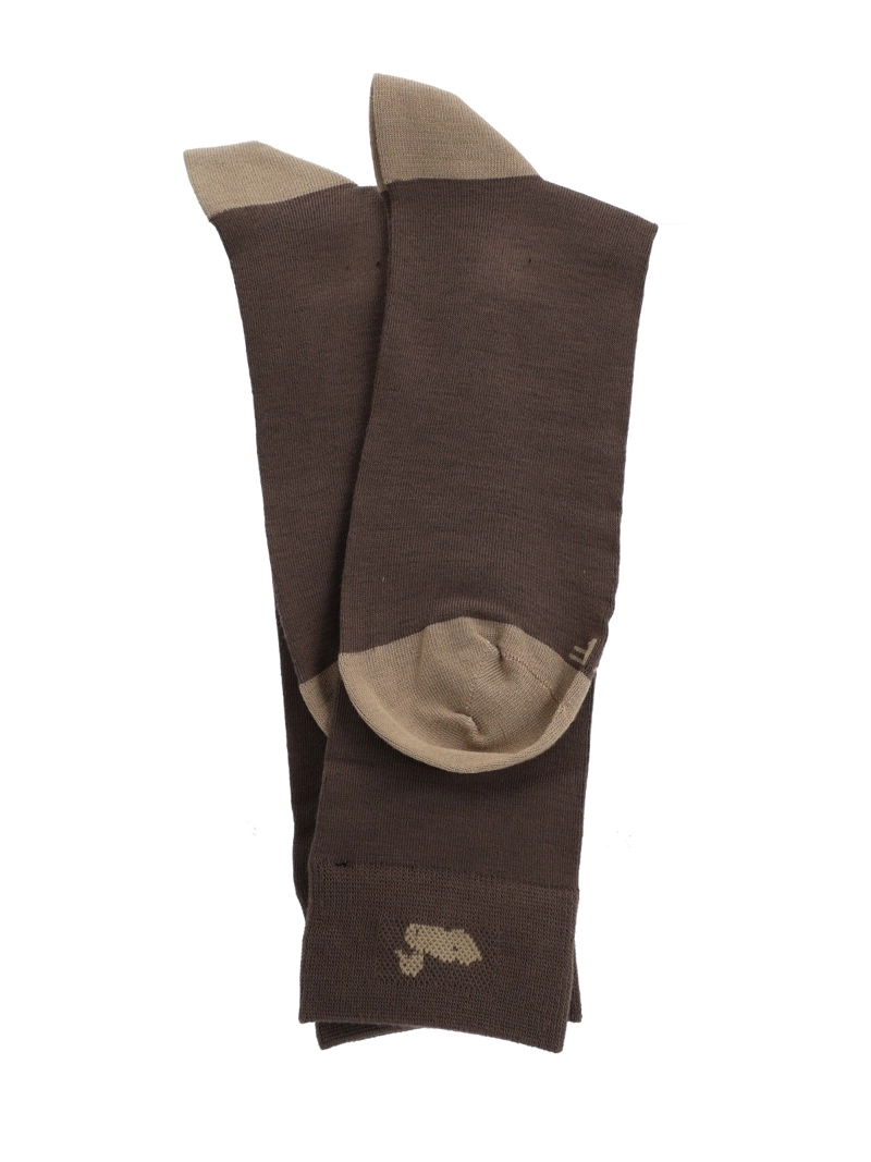 Calcetín Bambú Hombre Lg Simple Café Rockford - 3