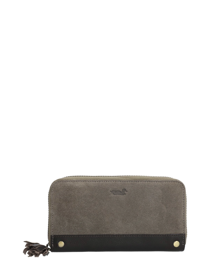 BILLETERA CUERO MUJER SZ SHAW WALLET GRIS ROCKFORD - 1