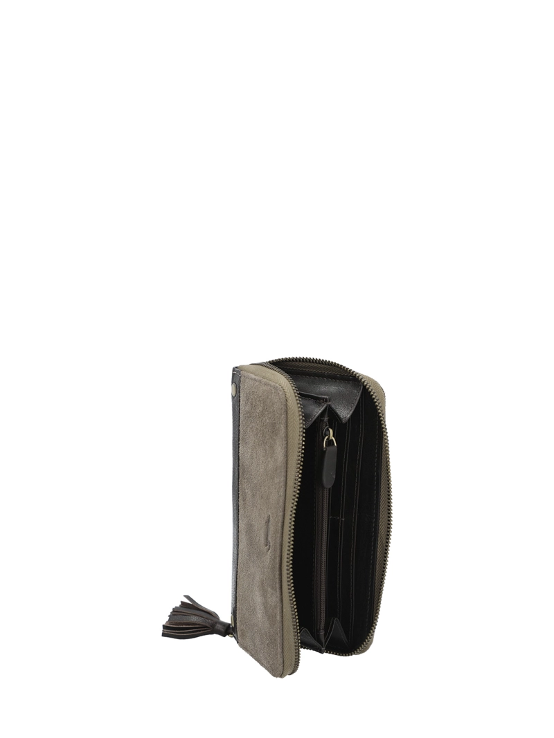 BILLETERA CUERO MUJER SZ SHAW WALLET GRIS ROCKFORD - 2