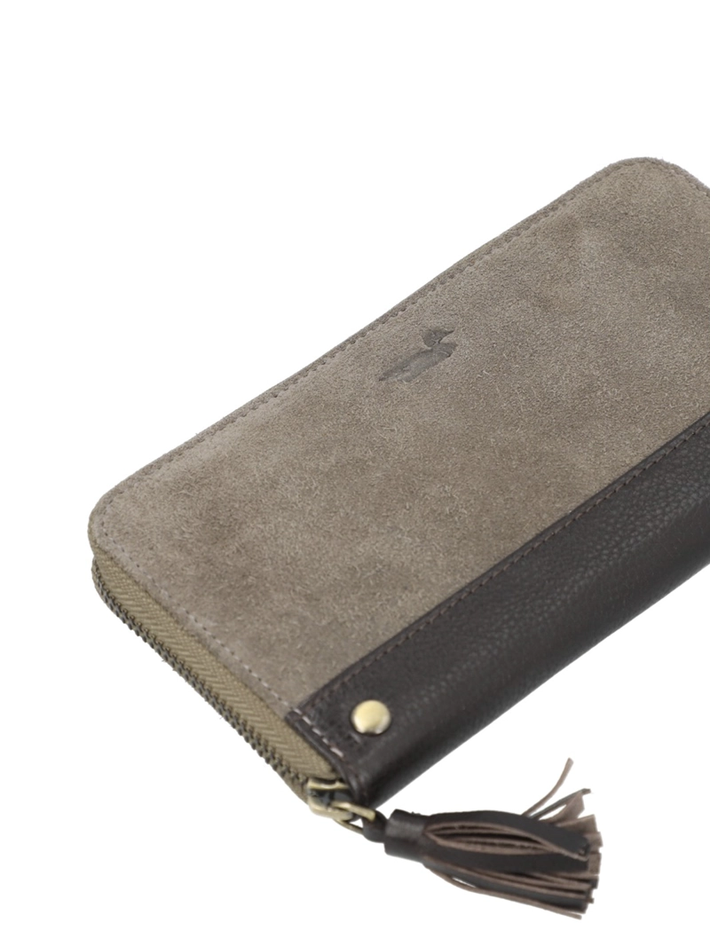 BILLETERA CUERO MUJER SZ SHAW WALLET GRIS ROCKFORD - 3