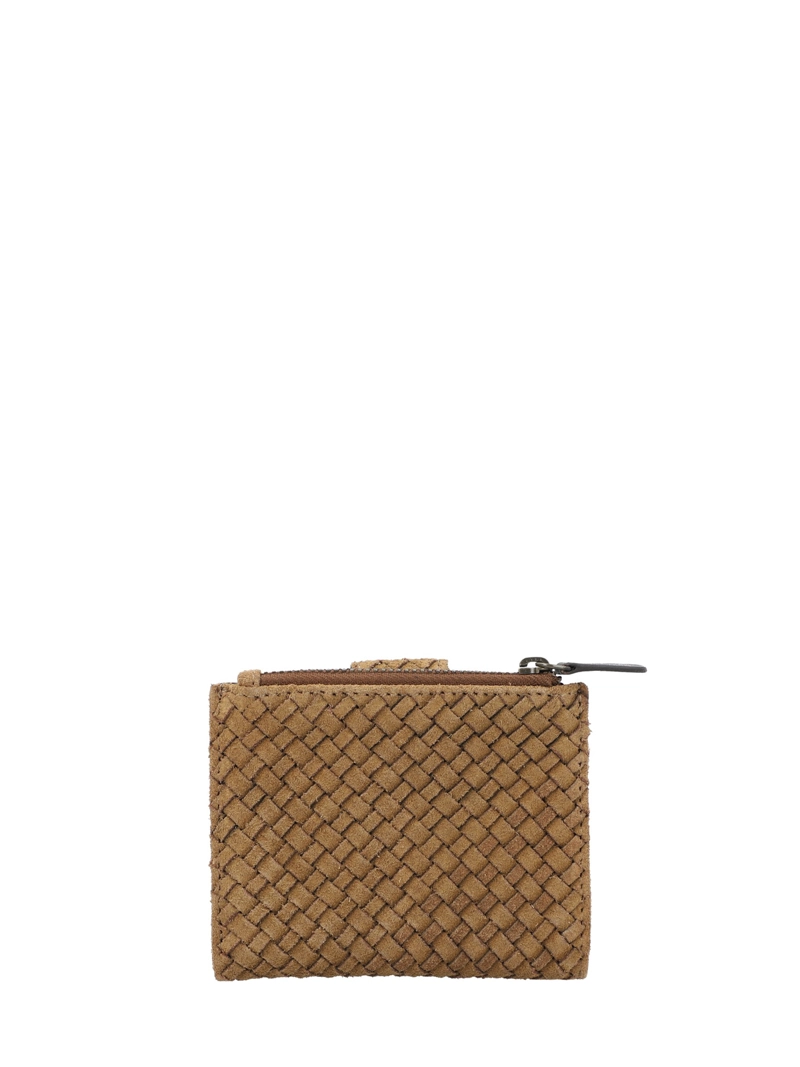 BILLETERA CUERO MUJER SZ BRAID BIFOLD TAN ROCKFORD - 4