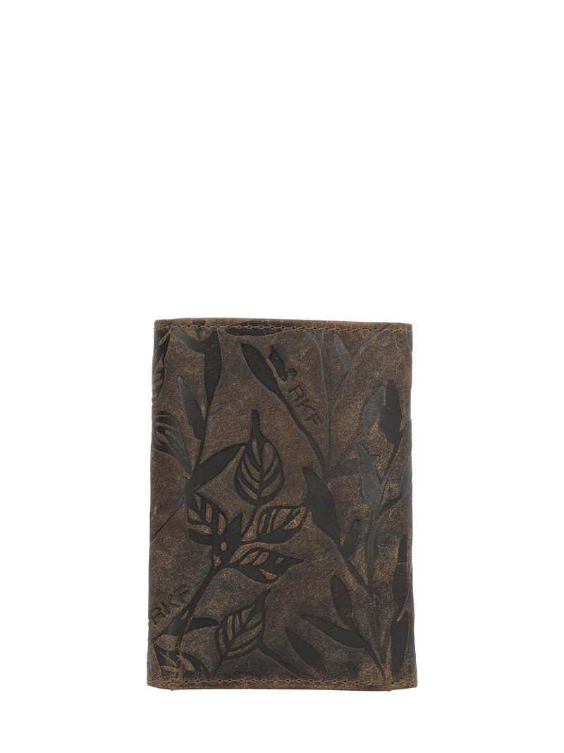 BILLETERA CUERO MUJER OH LEAVES TRIFOLD CAFE  ROCKFORD - 5