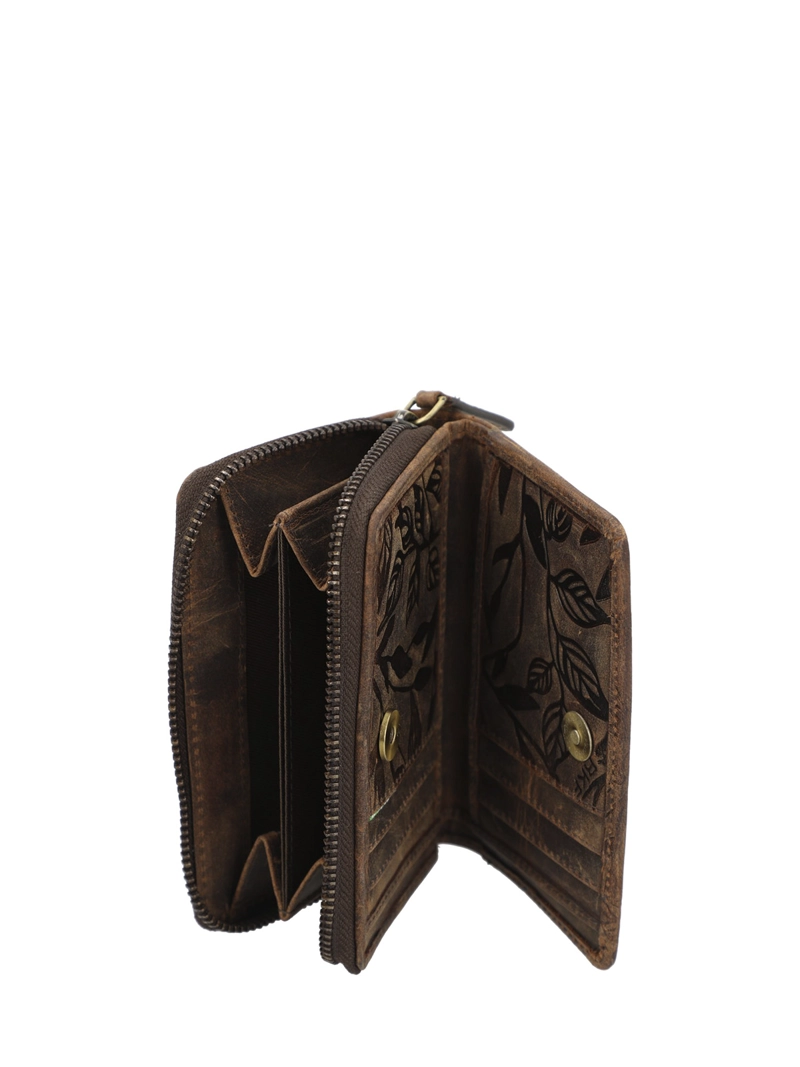 BILLETERA CUERO MUJER OH LEAVES WALLET CAFE  ROCKFORD - 4