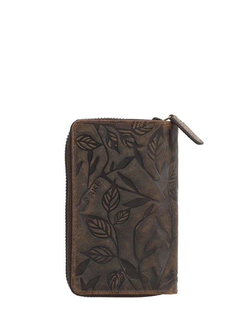 BILLETERA CUERO MUJER OH LEAVES WALLET CAFE  ROCKFORD - 5
