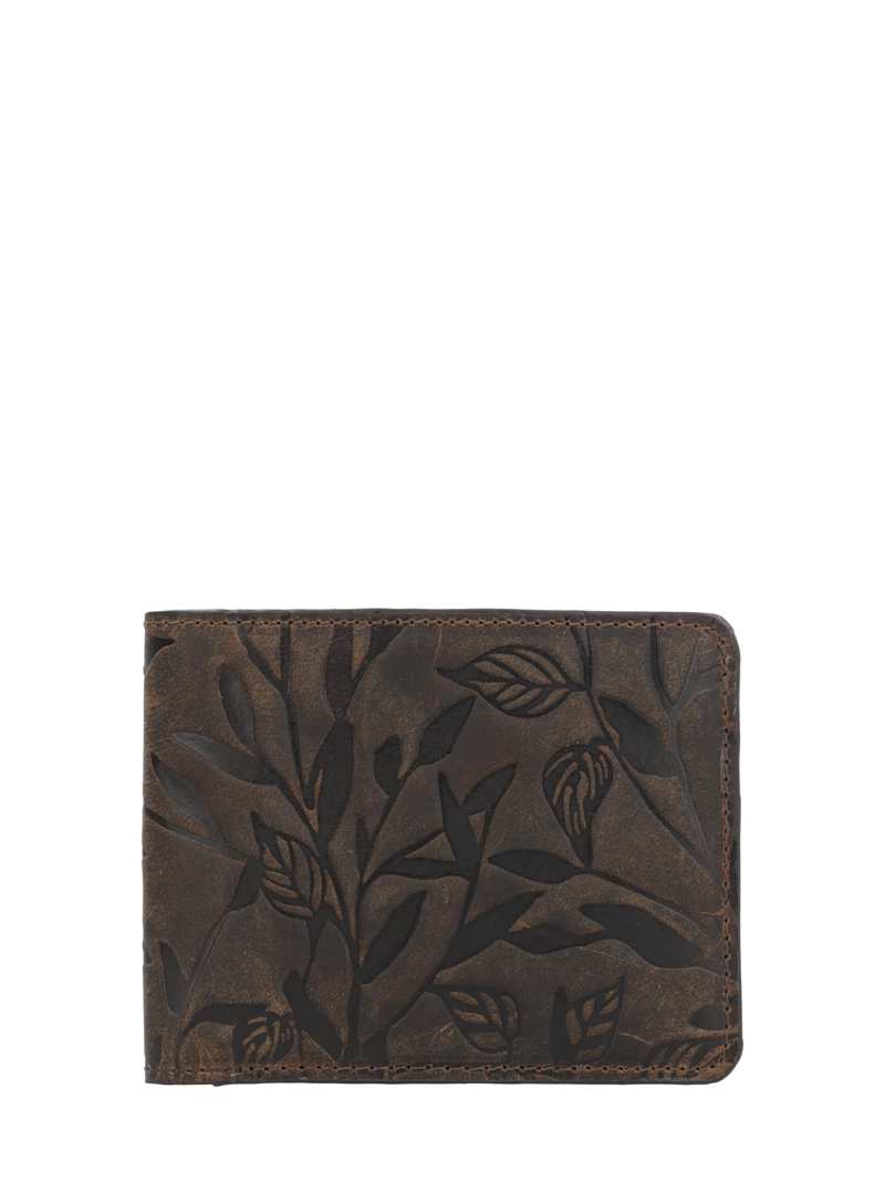 BILLETERA CUERO MUJER OH LEAVES BIFOLD CAFE  ROCKFORD - 1